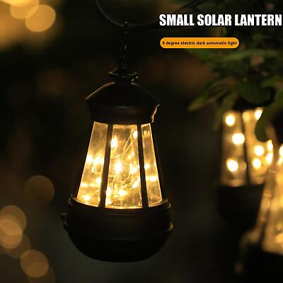 #ad #ad Solar Lantern Hanging LED Light Yard Outdoor Patio Garden Lamp Decor Waterproof $6.05
