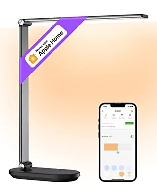 #ad Smart Led Desk Lamps Work With Alexa Siri Google Voice Control Desk Light With M $54.64