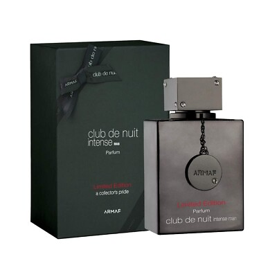 #ad Club De Nuit Intense Limited Edition Armaf men Pure Parfum 3.6 oz New in Box $62.99
