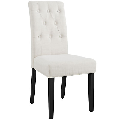 #ad Confer Dining Fabric Side Chair Beige $83.80