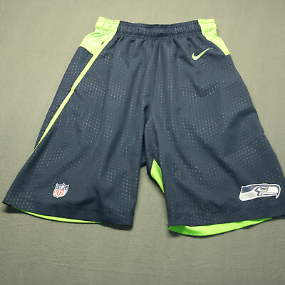 #ad Seattle Seahawks Shorts Men#x27;s Small On Field Apparel Logo Nike Dri Fit NFL Logo $24.99