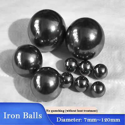 #ad Iron Balls Solid Forged Balls Spheres Railings Wrought Iron Components Ø 7 120mm $216.87