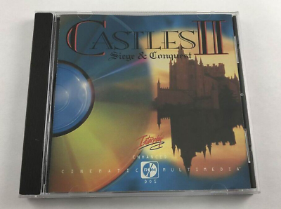 #ad Interplay CASTLES II Siege amp; Conquest For PC Computer $15.95