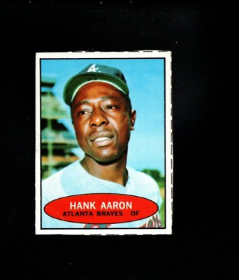 #ad 4234* 1971 Bazooka Hank Aaron Vg Ex $75.00