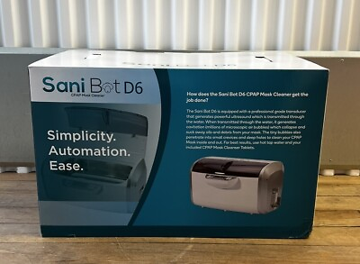 #ad Sani Bot D6 CPAP Mask Gear Cleaner $169.99