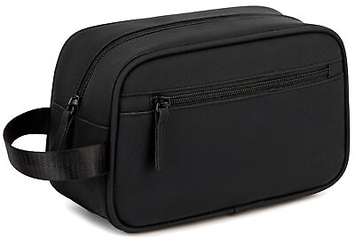 #ad Travel Toiletry Bag for Men PU Leather Toiletries Dopp Fit Water Resistant Sh... $17.17