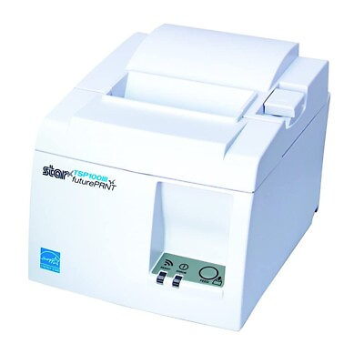 #ad Star Micronics futurePRNT TSP143IIILAN US Thermal Receipt Mono Printer White $316.77