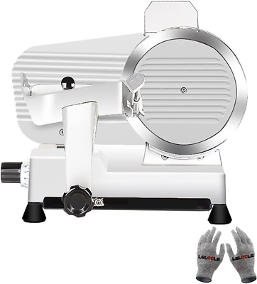 #ad Meat SlicerCommercial Meat Slicer340W Frozen Meat Cheese Deli Slicer10 Inch E $258.49