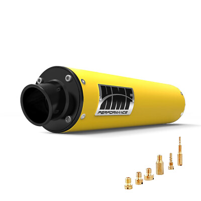#ad HMF Can Am DS650 Slip On Exhaust Can Am Yellow w Bk Turn Down Jets 00 07 $454.90