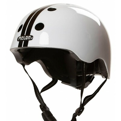 #ad MELON Kids Bike Skate Helmet Boys Girls Glossy White XXS S 18.5quot; 20.5quot; NEW $29.97