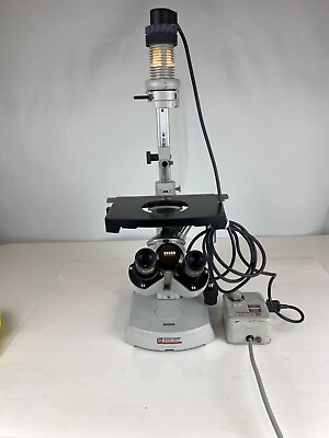 #ad Carl Zeiss Inverted Microscope X3 OBJECTIVES $175.00