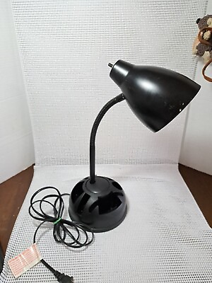 #ad Gooseneck Black Desk Lamp With Rotating Caddy Organizer #TB 628CQ $21.10