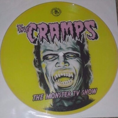 #ad The Cramps–The Monster Tv Show RARE LIMITED 7 INCH PSYCHOBILLY GARAGE PICTURE $119.99