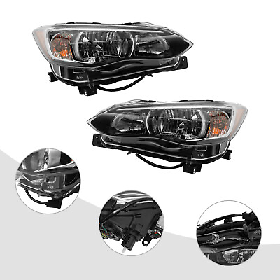 #ad For 2018 2019 2020 2021 Subaru Crosstrek Pair Halogen Headlights Left amp; Right $305.90