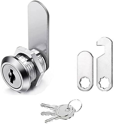 #ad Cabinet Cam Lock Keyed Alike 5 8 Cylinder Tool Box Lock with Keys Fits on 1 $13.60