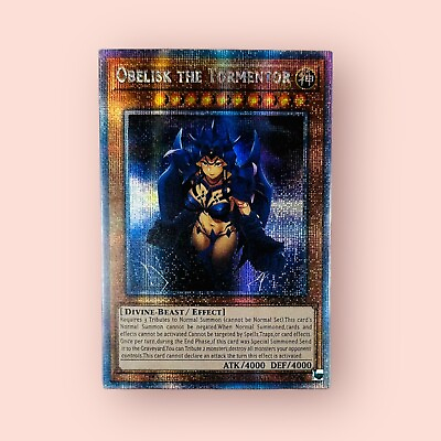 #ad Obelisk The Tormentor Waifu YuGiOh HOLO Foil Rare Goddess Story Doujin Card NM $19.99