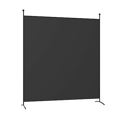 #ad Single Panel Room Divider Privacy Partition Screen for Office Home Black $35.49