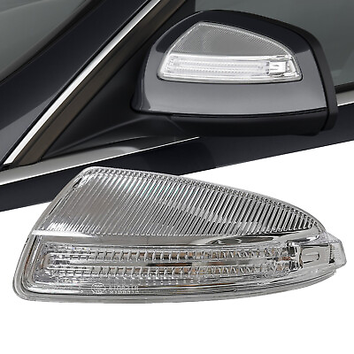 #ad Left For Mercedes W204 C250 C300 C350 C63 Door Mirror Turn Signal Amber Light $17.09