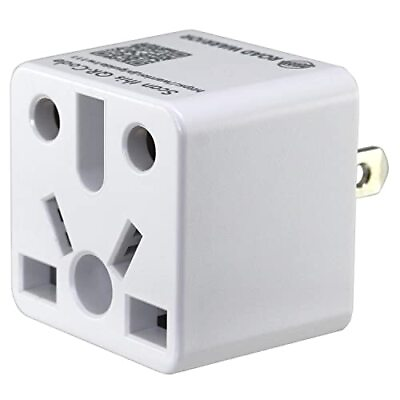 #ad US Plug Adapter Europe UK China Australia India to American Outlet Does Not... $13.91
