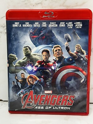 #ad Marvel#x27;s Avengers: Age of Ultron Blu ray 2015 Robert Downey Jr. EX EX $5.39