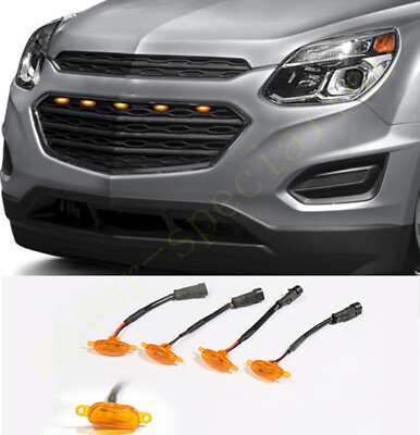 #ad Front Grille LED Light Raptor Style Grill Trim For Chevrolet Equinox 2016 2017 $26.99
