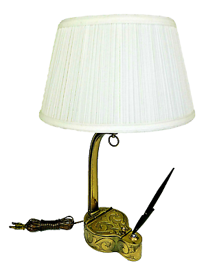 #ad Vintage Brass Bankers Desk Lamp $399.99