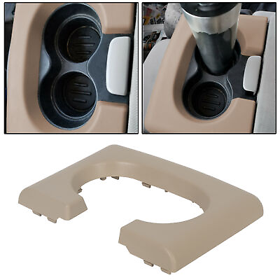 #ad Center Console Cup Holder Armrest Pad Replacement Beige Fits Ford F150 2004 2014 $10.88