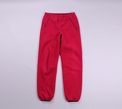 #ad Vintage Women#x27;s Patagonia Synchilla Fleece Pink Pants Size S $125.00