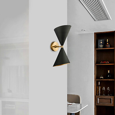 #ad Modern Iron Wall Light Bedroom Dining Room Hallway Sconce Lamp Fixture Decor E27 $17.56