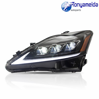 #ad Front Lamps Full LED Projector Headlights For Lexus IS250 IS350 ISF 2006 2012 $819.99