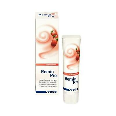 #ad Voco Remin Pro 40g Protective fluoride hydroxy apatite tube Strawberry $34.99
