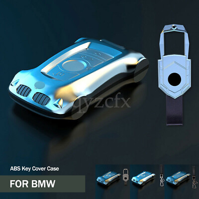 #ad ABS Style Car Smart Key Case Protector Cover FOB Keychain For BMW F10 F11 F30 X3 $47.58