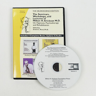 #ad THE COMPLETE SEMINARS OF MILTON H. ERICKSON CD ROM Hypnosis Lectures amp; Workshops $28.89