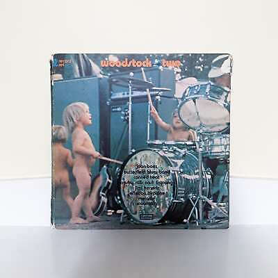 #ad #ad Various Woodstock Two Vinyl LP Record 1971 $65.00