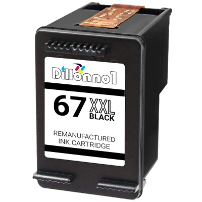 #ad For HP 67XL XXL Black amp; Color Ink for Deskjet Plus 4140 4152 4155 4158 $16.95