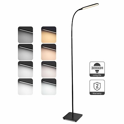 #ad TaoTronics TT DL072 LED Floor Lamp Modern Standing Brightness Levels amp; 4 Shades $35.88