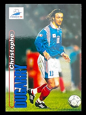 #ad 1998 Panini Christopher Dugarry #79 98 France FIFA World Cup Soccer Card $3.50
