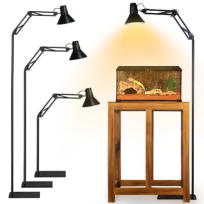 #ad Extra Tall Reptile Heat Lamp Floor Light Stand Fits E26 E27 Bulbs Not Includ... $56.84