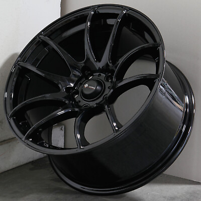 #ad 17x9 Black Wheels Vors TR4 5x120 30 Set of 4 73.1 $809.00