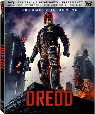 #ad Dredd Blu ray 3D BLUE RAY NEW FREE SHIPPING $11.99