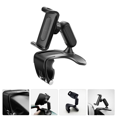 #ad Versatile Phone Holder Rearview Mirror Cell Car Stand Telephone $12.15