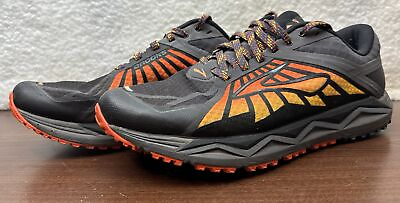 #ad Brooks Caldera 1 Running Shoes Lace Up 1102421D075 Black Orange Mens Size 12 $28.00