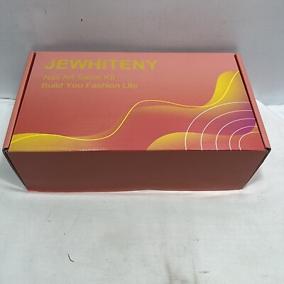 #ad JEWHITENY 14 Color A01 A14 Poly Gel Nail Kit With Nail Lamp NEW SEALED $14.99