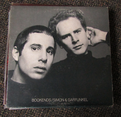 #ad FREE 2for1 OFFER SIMON AND GARFUNKEL BOOK ENDS 1967 COLUMBIA VINYL LP KCS 9529 $17.98