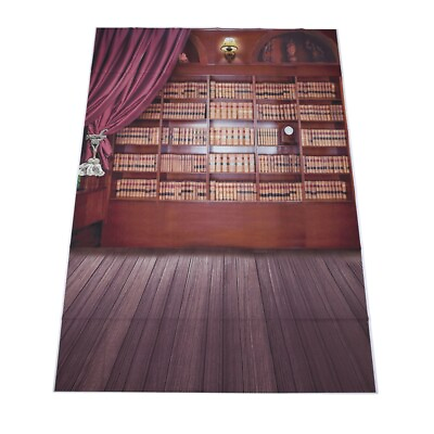 #ad #ad Vintage Library Floor Photography Backdrops Photo Props Studio9156 $19.99
