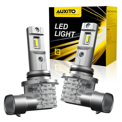 #ad AUXITO 9006 LED Headlight Kit Low Bulb Beam Super Bright 6500K Bulbs Free Return $19.99