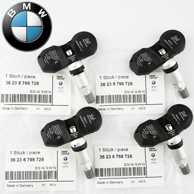 #ad Set of 4 BMW TPM109A TPMS Sensor Tire Pressure Monitoring System Sensor for BMW $65.99