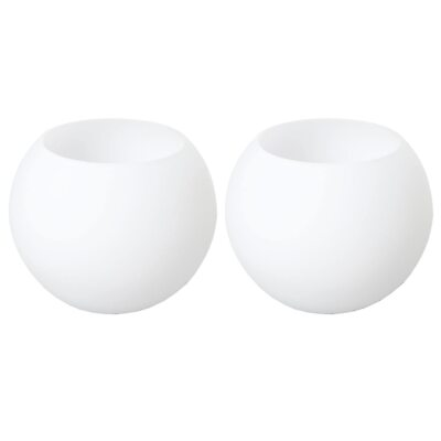#ad Opal White Frosted Glass Globe Lamp Shades Replacement Lampshade Cover with 1... $53.04