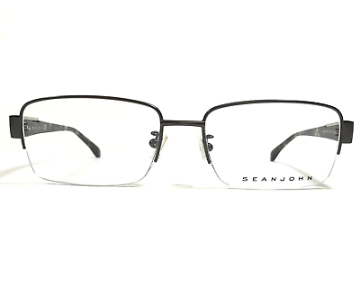 #ad Sean John Eyeglasses Frames SJ1043 033 Tortoise Gray Rectangular 58 18 145 $59.99