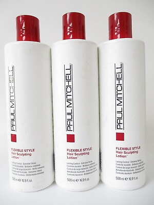 #ad Paul Mitchell Flexible Style Hair Sculpting Lotion 16.9 oz Pack of 3 $62.95